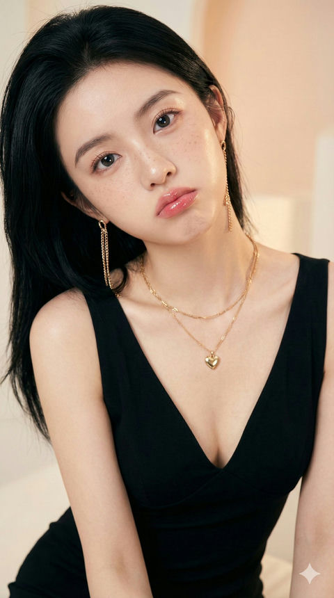 撒娇少女特写 效果预览
