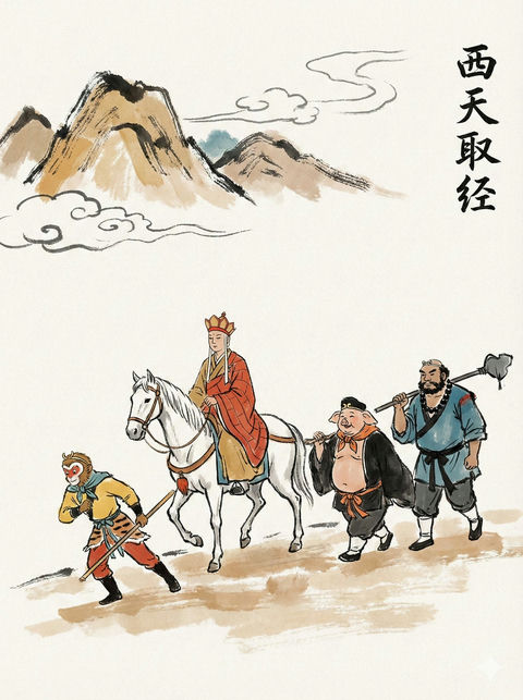 新中式水墨绘本 效果预览