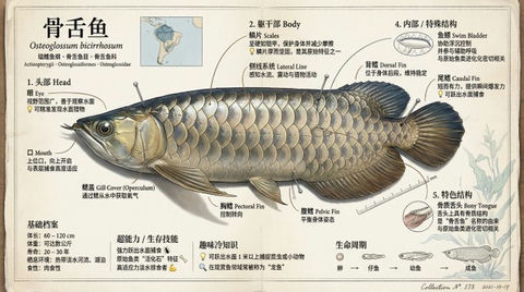 博物馆展品级别的鱼类知识科普图谱 效果预览