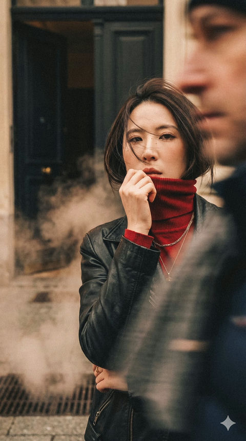 时尚杂志电影感人像 效果预览