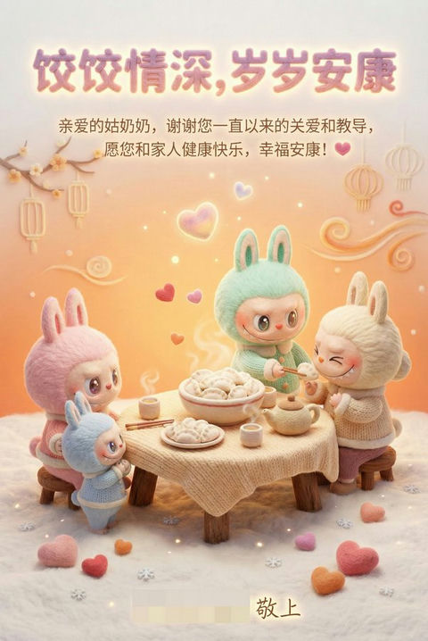 冬至海报 效果预览