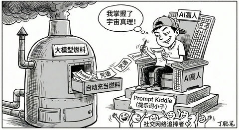提示词小子讽刺漫画 效果预览