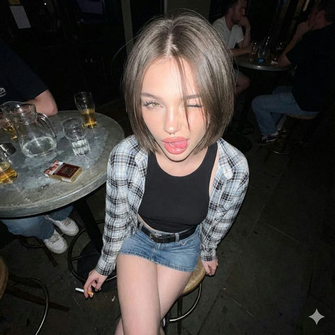 一位个性的年轻女性 效果预览