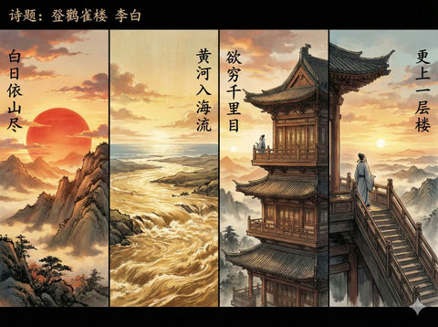 登鹳雀楼 效果预览