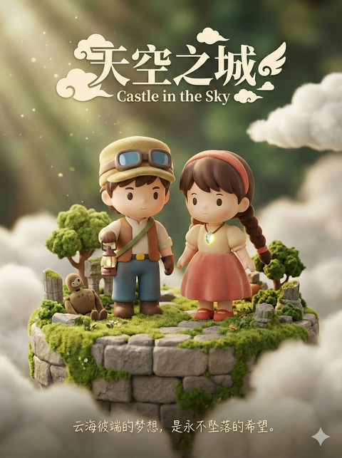 一幅电影海报模版 效果预览