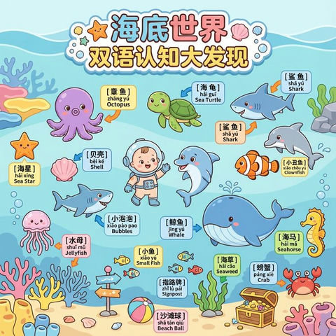双语认知大发现-海底世界 效果预览