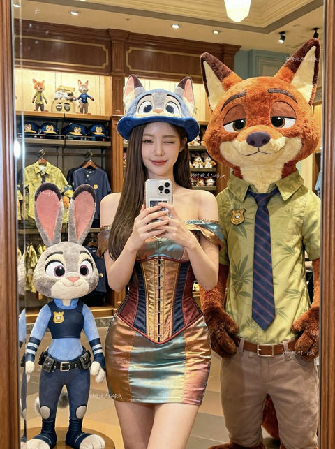 疯狂动物城朱迪和尼克 效果预览