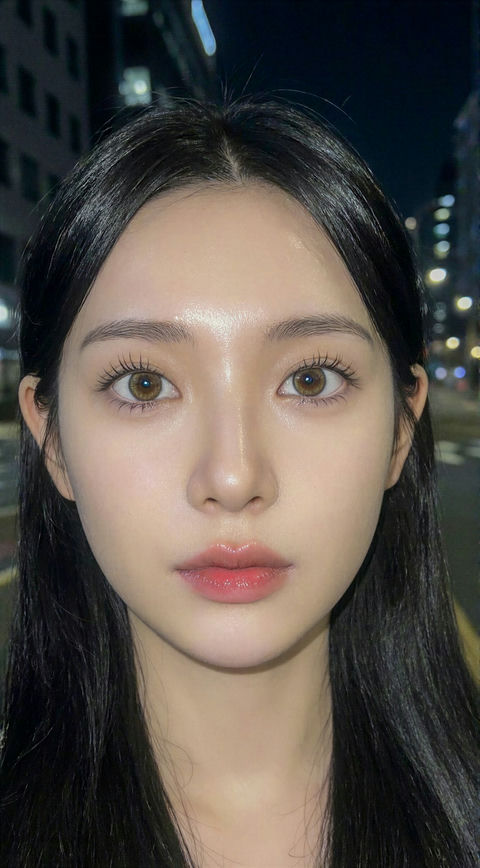 极近距离的自拍照 效果预览