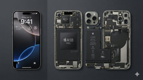 iPhone 16 Pro Max拆解 效果预览