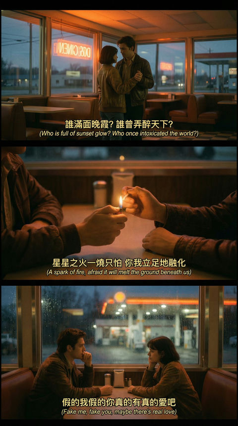 根据歌词生成电影般的图像 效果预览