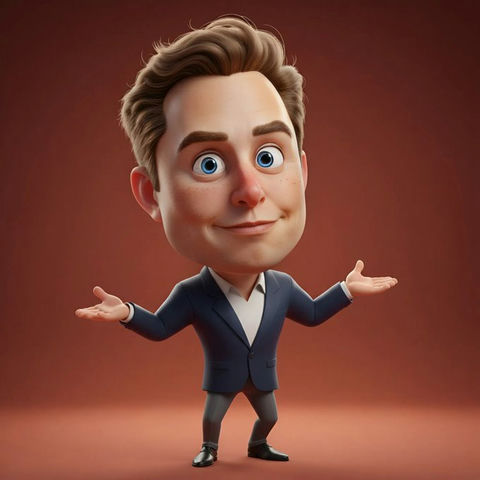 将明星变成趣味十足的3D卡通肖像 效果预览
