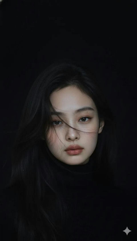 暗夜光影清冷美人 效果预览
